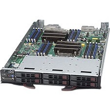 Supermicro SuperBlade SBI-7128R-C6 Barebone System Blade - Intel C612 Express Chipset - Socket LGA 2011-v3 - 2 x Processor Support