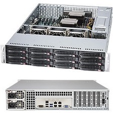 Supermicro SuperStorage 6028R-E1CR12N Barebone System - 2U Rack-mountable - Intel C612 Express Chipset - Socket LGA 2011-v3 - 2 x Processor Support
