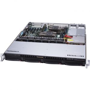 Supermicro SuperServer 6019P-MTR Barebone System - 1U Rack-mountable - Intel C621 Chipset - Socket P LGA-3647 - 2 x Processor Support